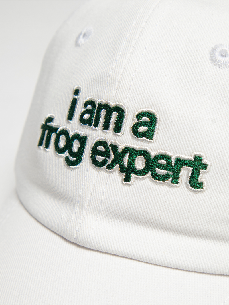 Frog Expert Cap - White