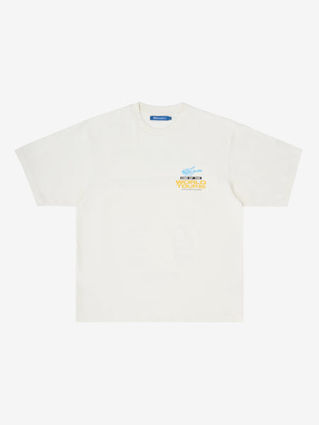 エンド オブ ザ ワールド ツアー T シャツ - オフホワイト – SCRT