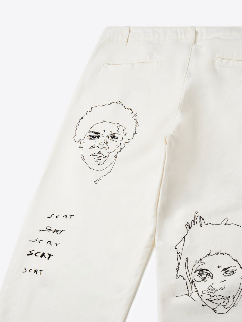 Basquiat Trousers - Natural