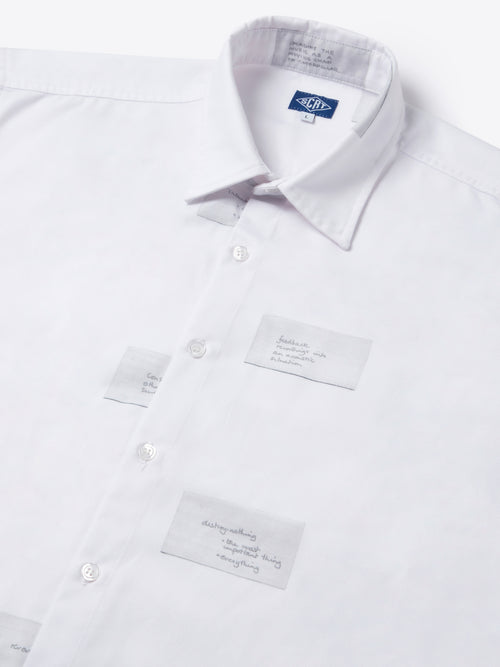 Oblique Shirt - White