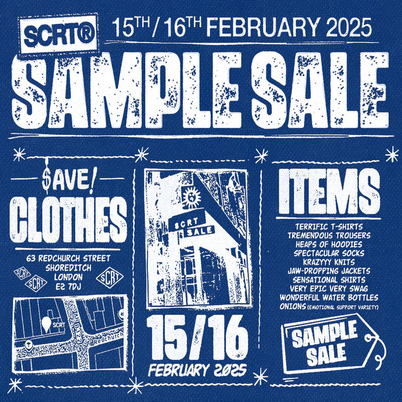 SCRT® SAMPLE SALE 2025