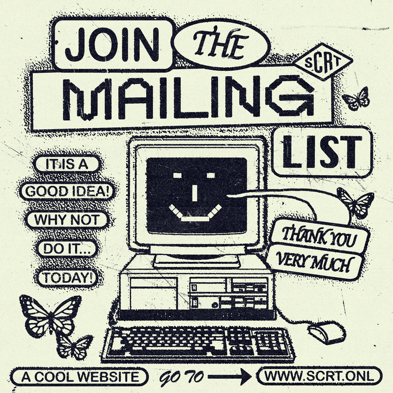 join the mailing list