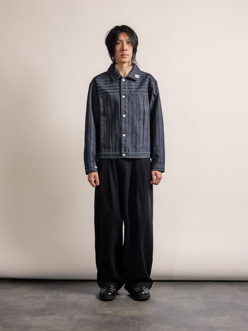 Type-0 Denim Jacket - Herringbone