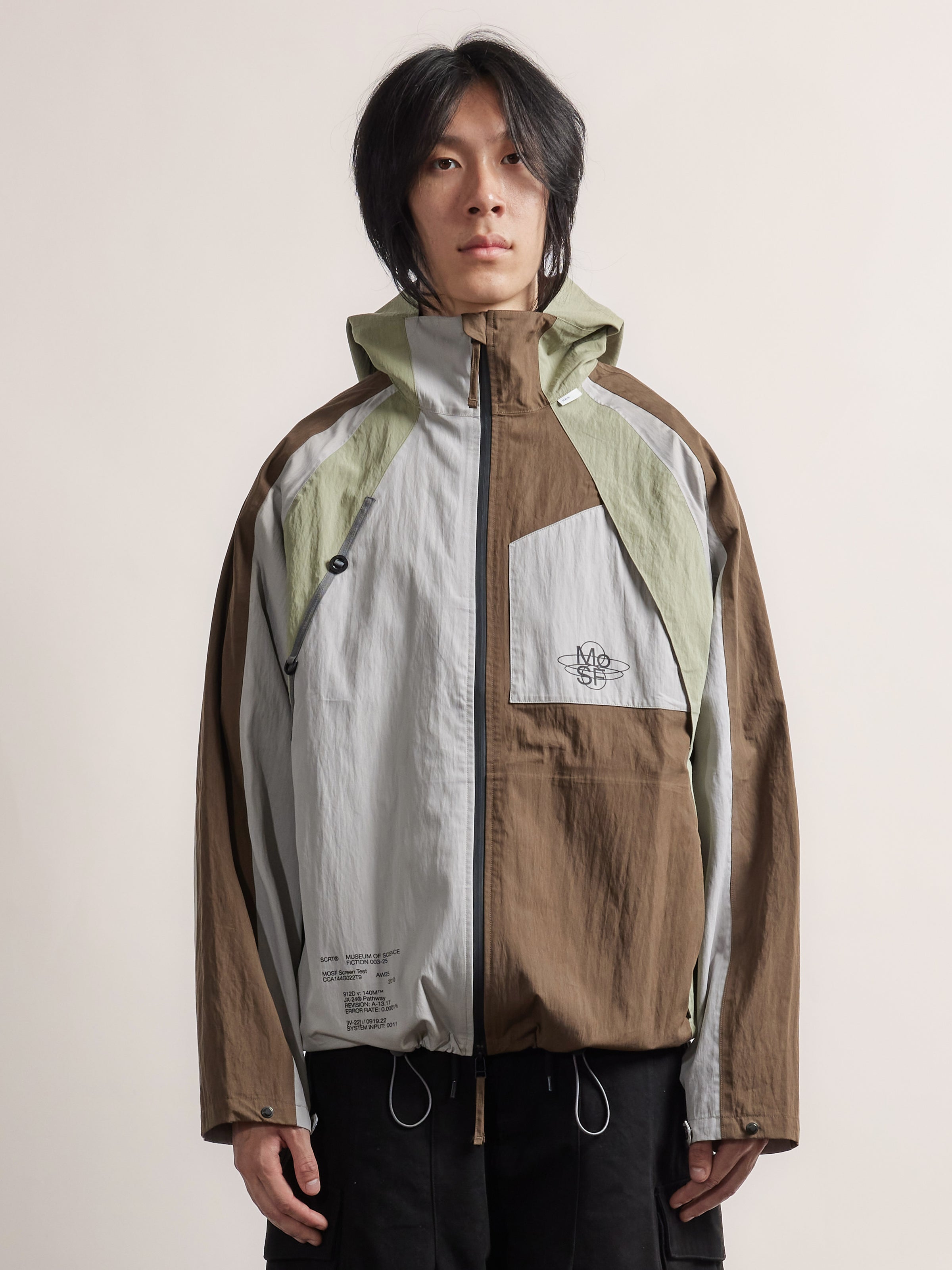 Shell Windbreaker Jacket Pattern Test Pattern Windbreaker - Earth – SCRT