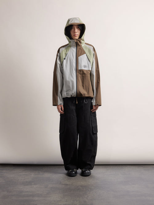 Test Pattern Windbreaker - Earth