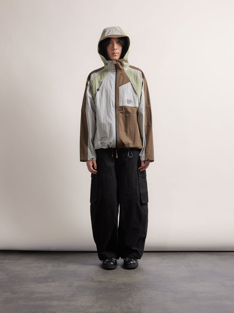 Test Pattern Windbreaker - Earth