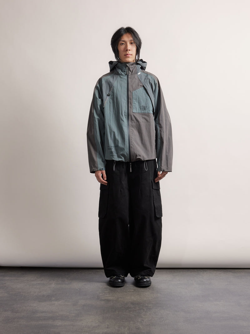 Test Pattern Windbreaker - Mercury