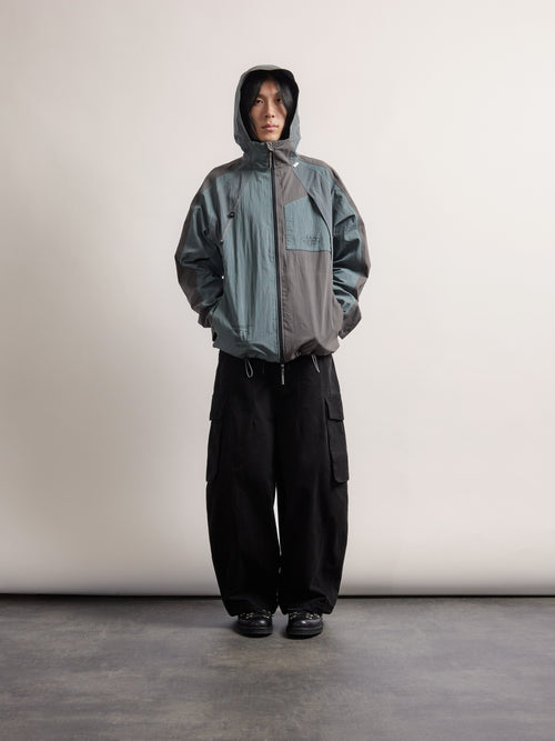 Test Pattern Windbreaker - Mercury