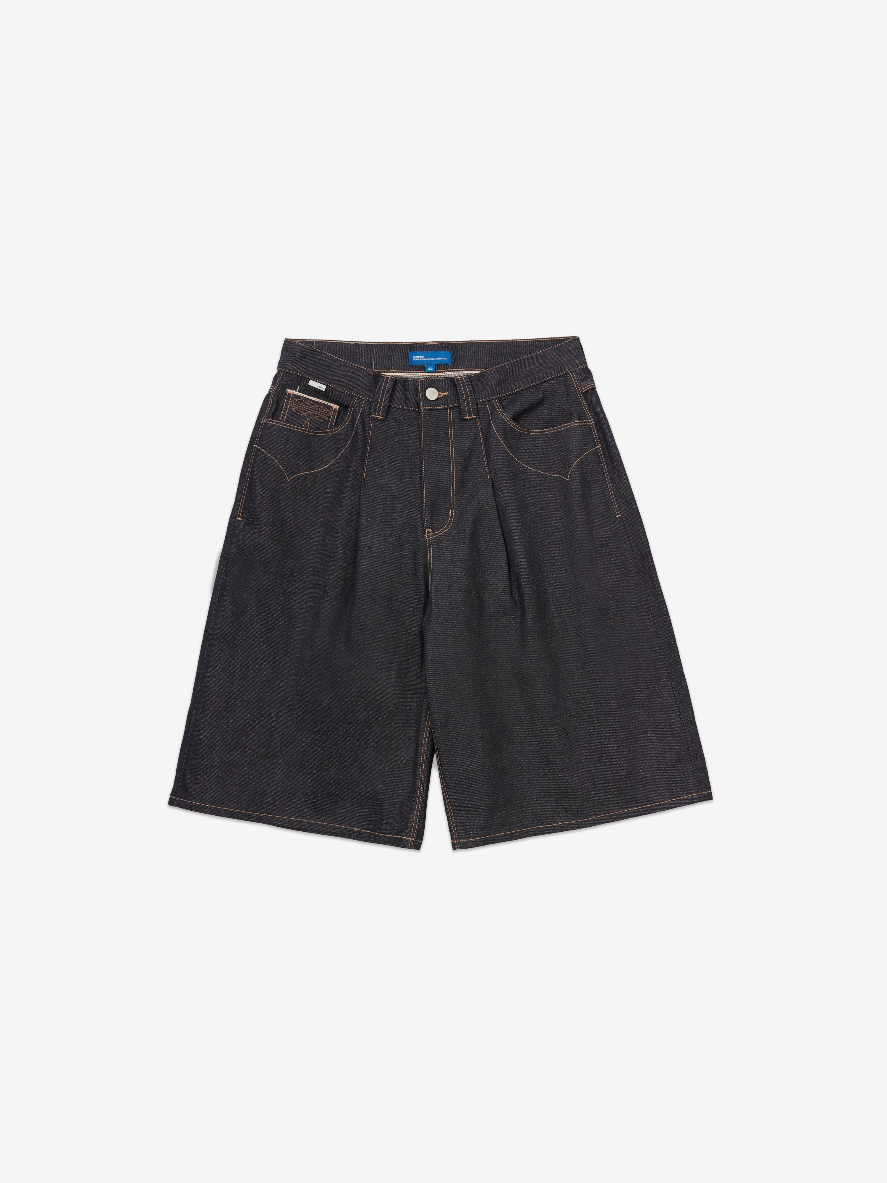 Selvedge Denim Wide Shorts – SCRT