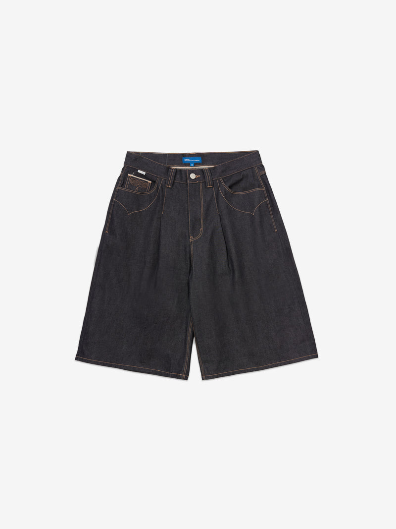 Selvedge Denim Wide Shorts – SCRT