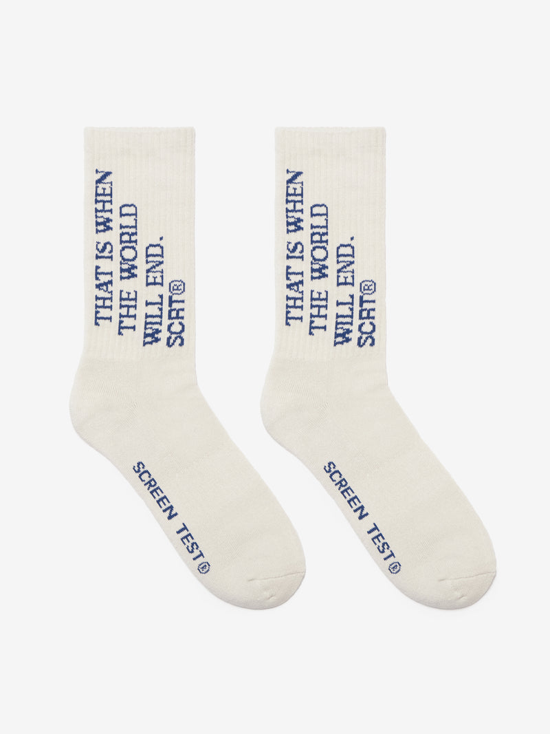 Twenty Eight Days Socks - Off White