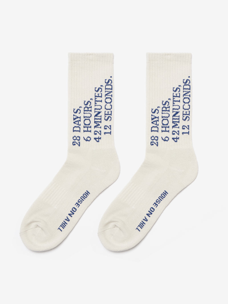 Twenty Eight Days Socks - Off White