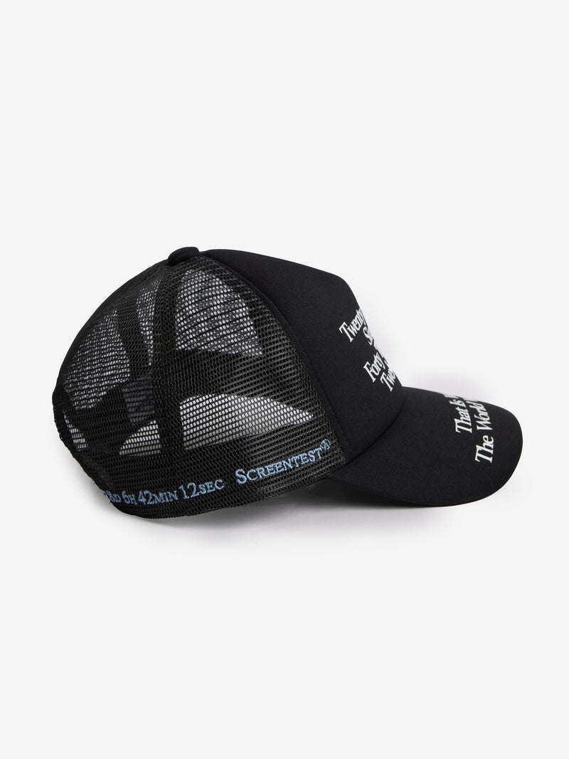 Countdown Trucker Cap - Black