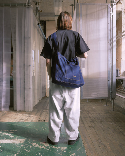 Denim Tote Bag - Indigo