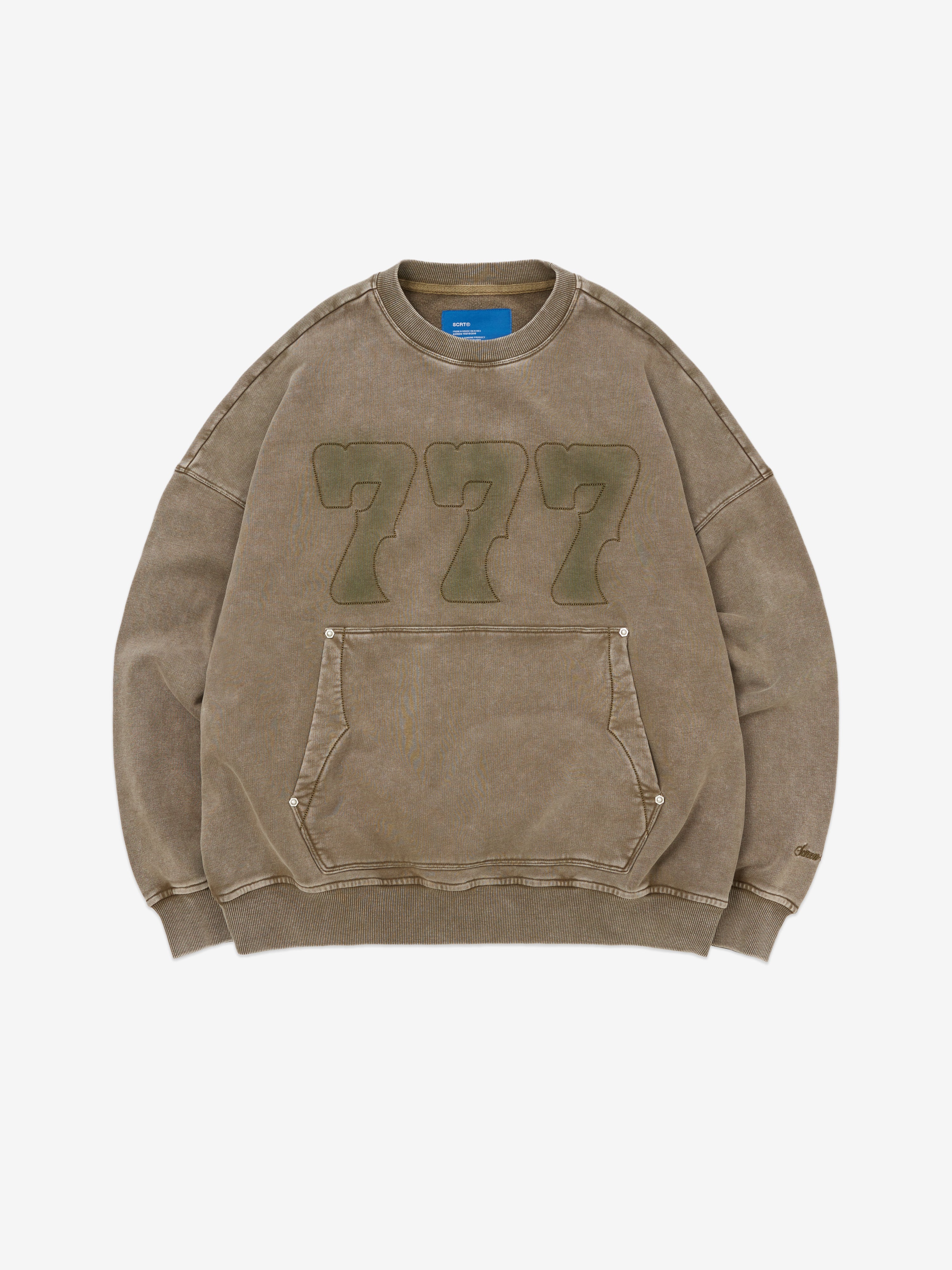 777 Sweatshirt - Washed Green – SCRT