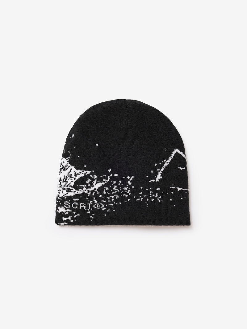 Ant Reversible Beanie - Black/Grey