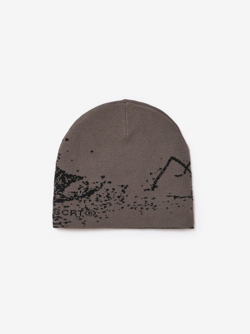 Ant Reversible Beanie - Black/Grey