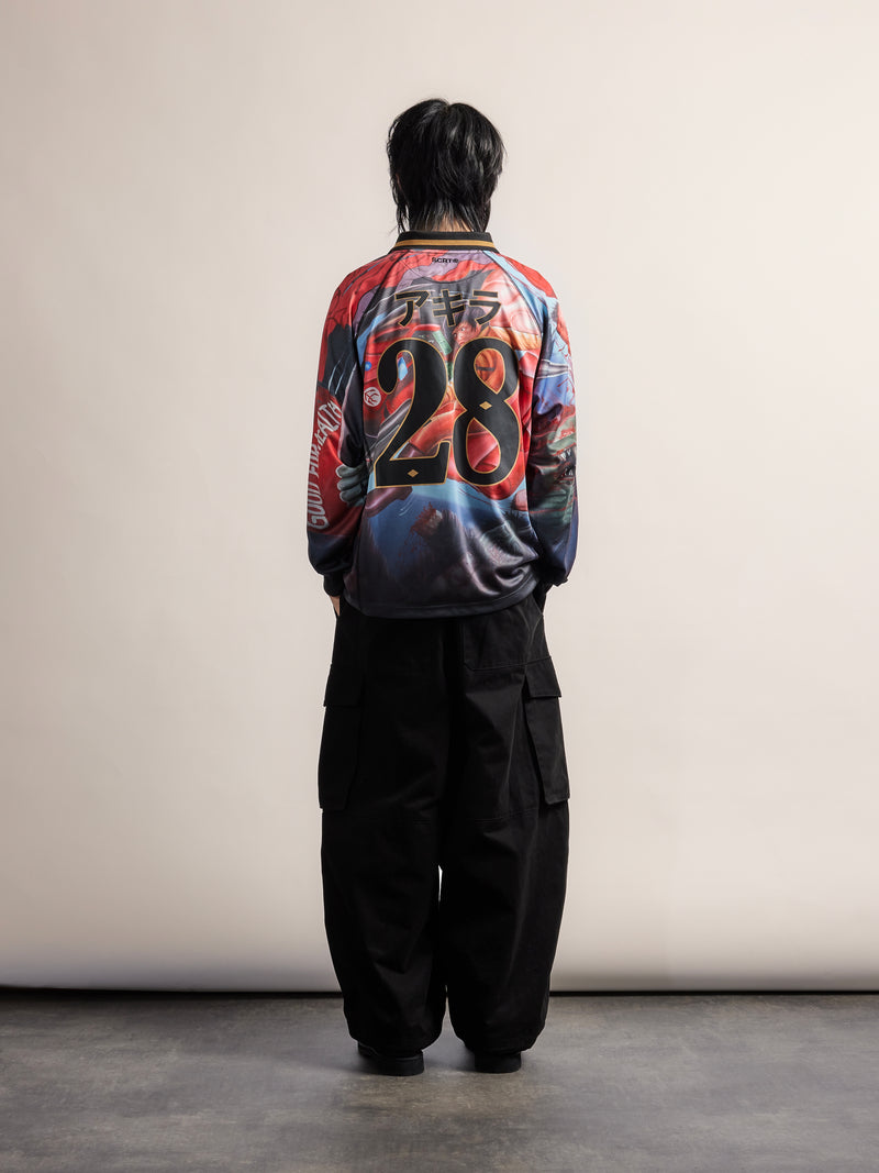 Neo Tokyo Football Jersey - Crimson