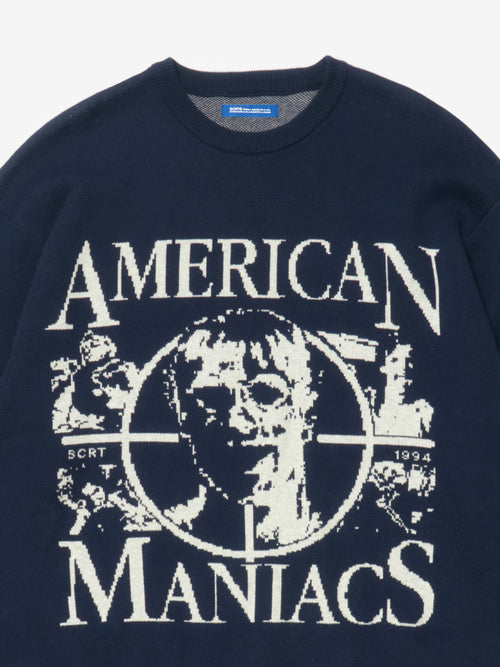 Вязание American Maniacs - Темно-синий