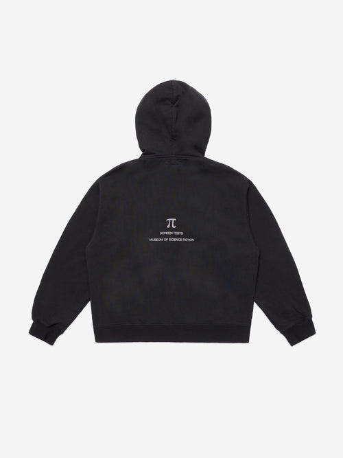 Ant Zip Up Hoodie - Black