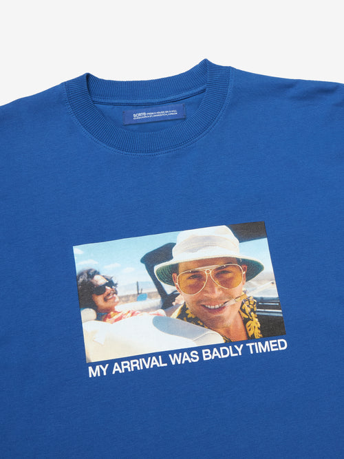 Badly Timed T-Shirt – Blau