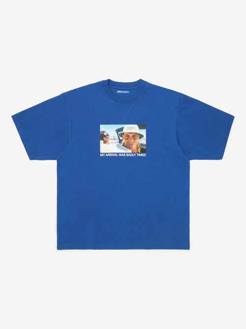 Badly Timed T-Shirt – Blau