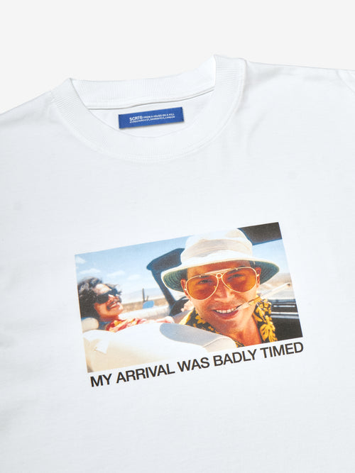 Badly Timed T-Shirt - White