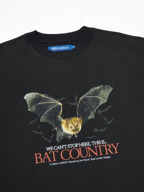 Camiseta Bat Country - Negro