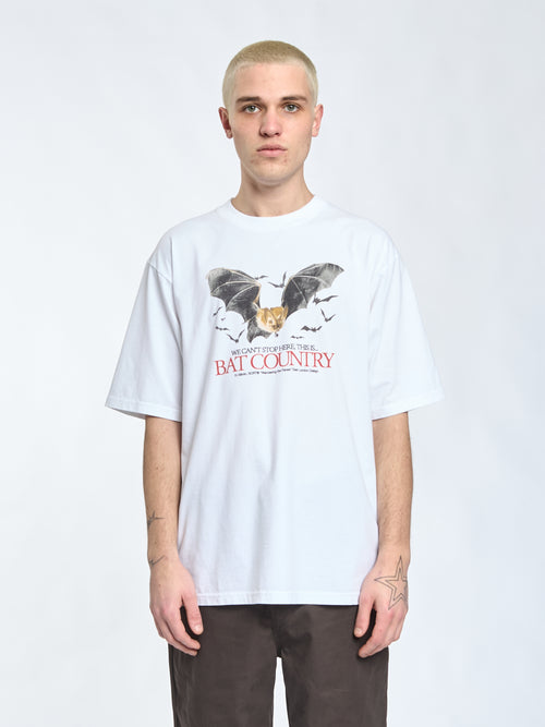 Camiseta Bat Country - Blanco