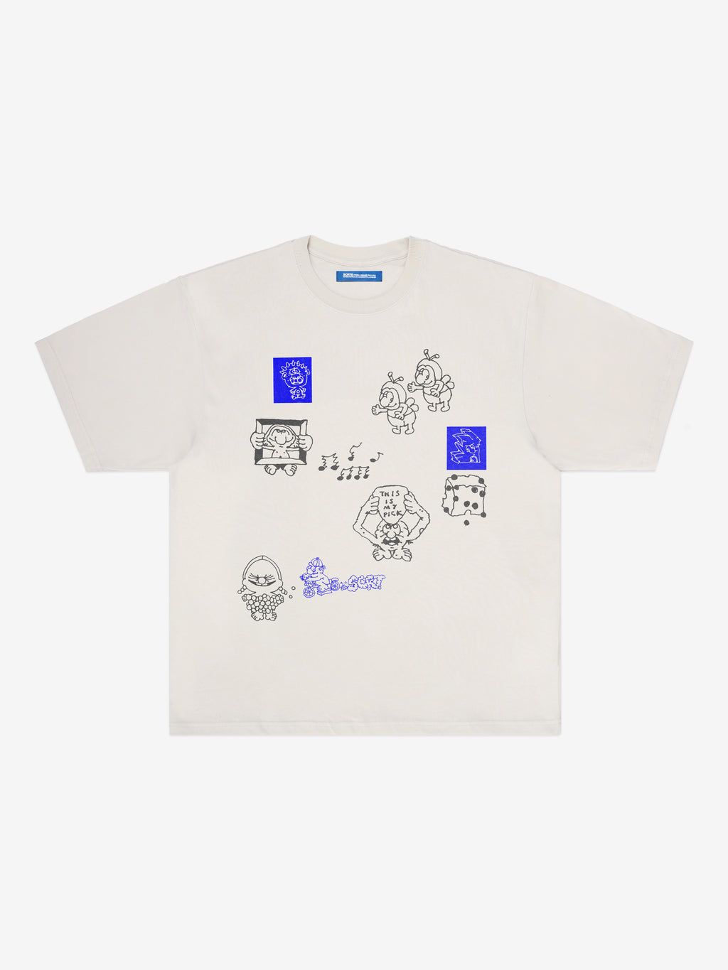 Bug Club T-Shirt - Stone