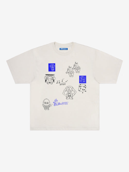 Bug Club T-Shirt - Stone