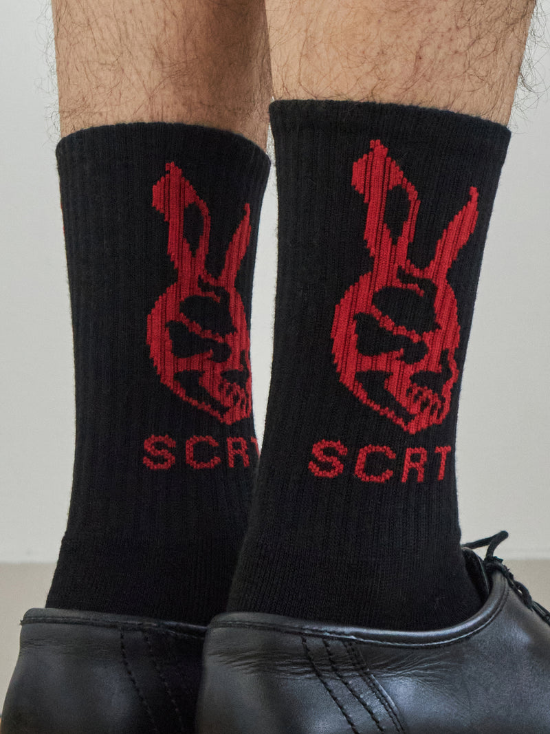 Bunny Socks - Black