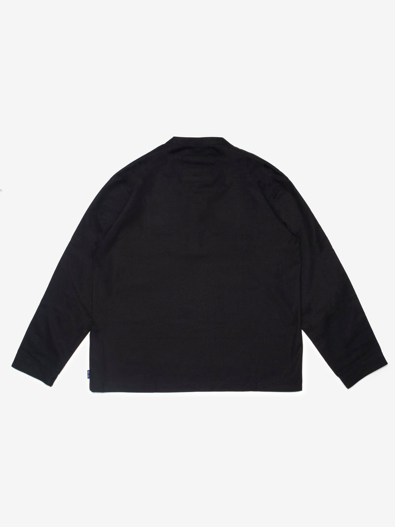 Essentials Linen Shirt - Black