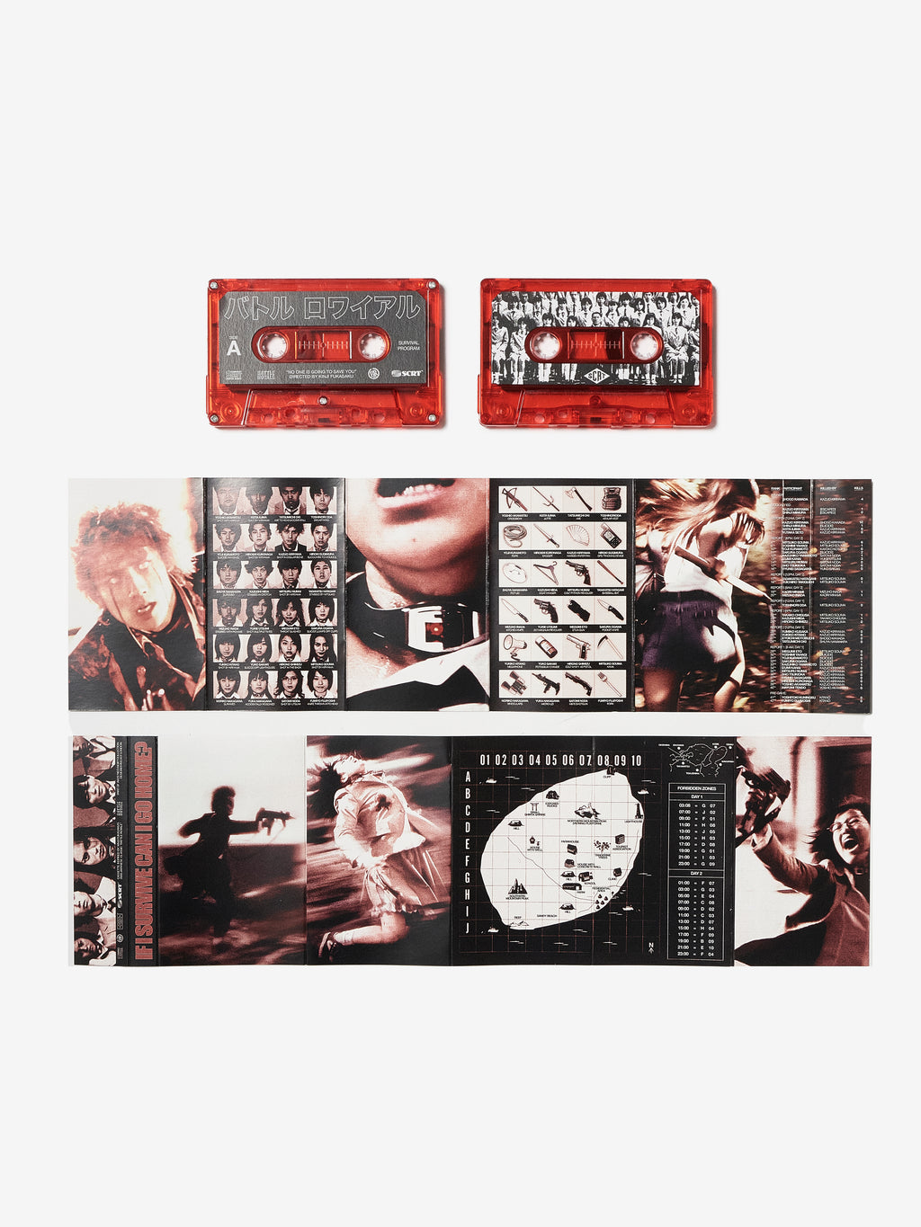 Battle Royale Cassette - Transparent Red