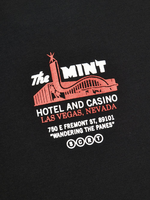 Casino-T-Shirt – Schwarz