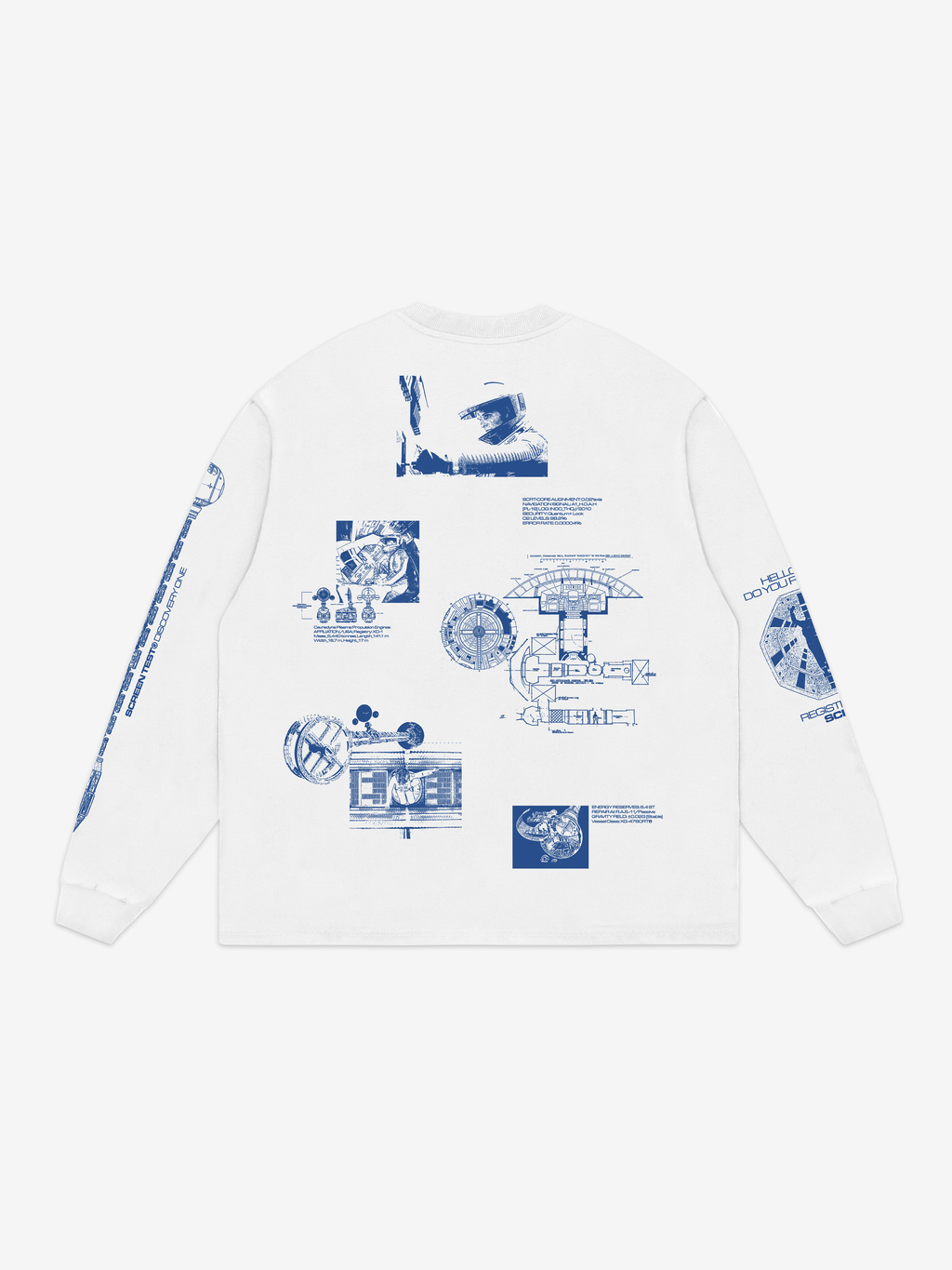 Blueprint Longsleeve - White