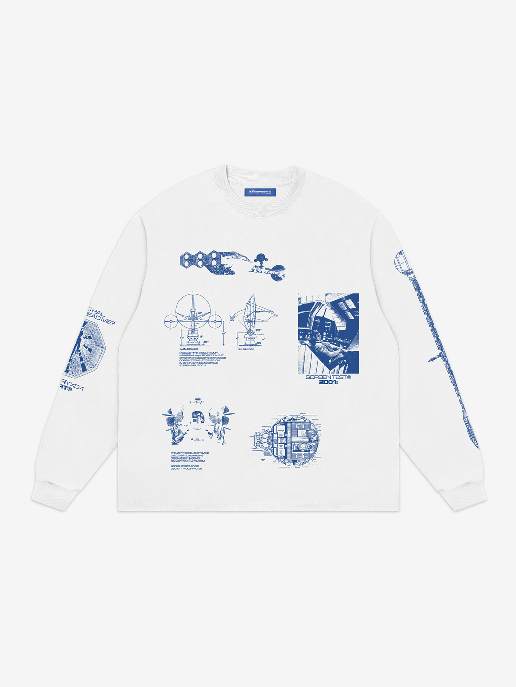 Blueprint Longsleeve - White