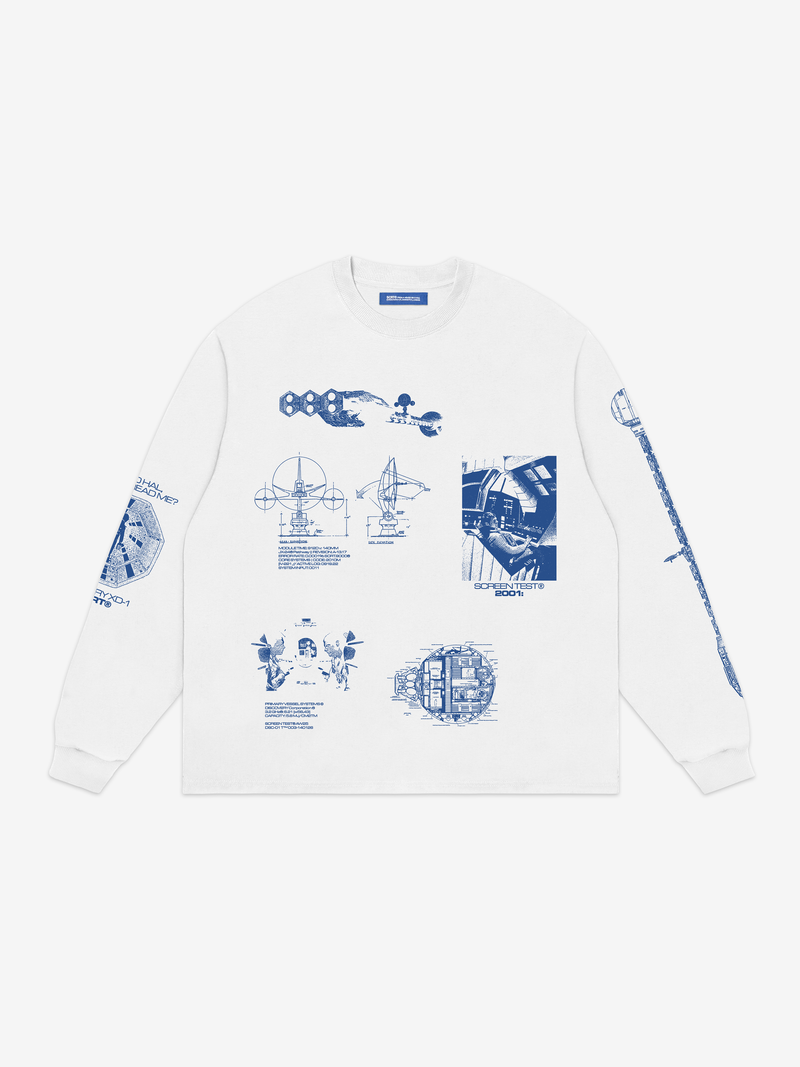 Blueprint Longsleeve - White