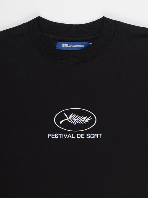 SCRT® Cinematic T-Shirt - Black