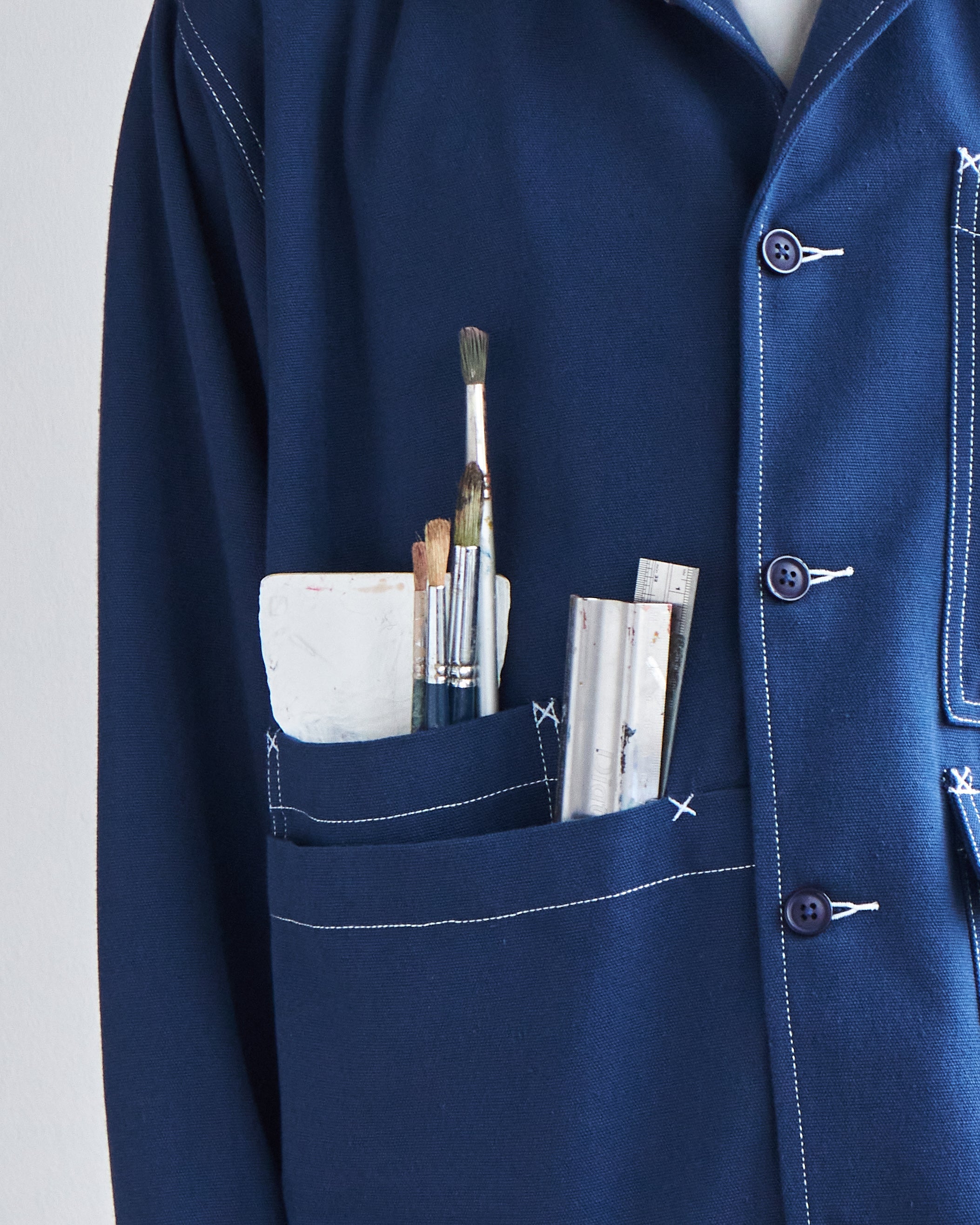 Creative Uniform® ワークジャケット - ブルー – SCRT