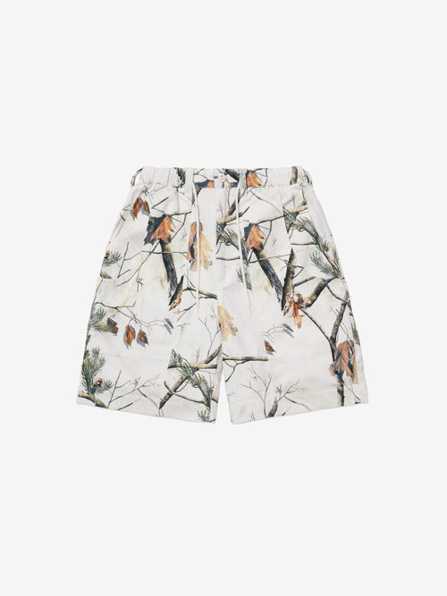 Tree Camo Field Shorts - Snow