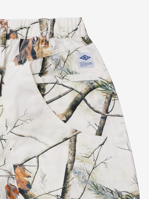 Tree Camo Field Shorts - Snow