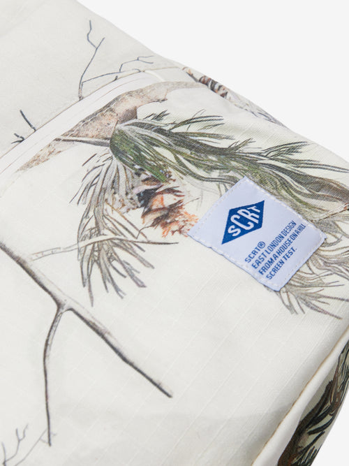 Tree Camo Side Bag - Snow