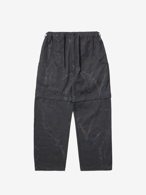 Tree Camo Convertible Field Trousers - Midnight