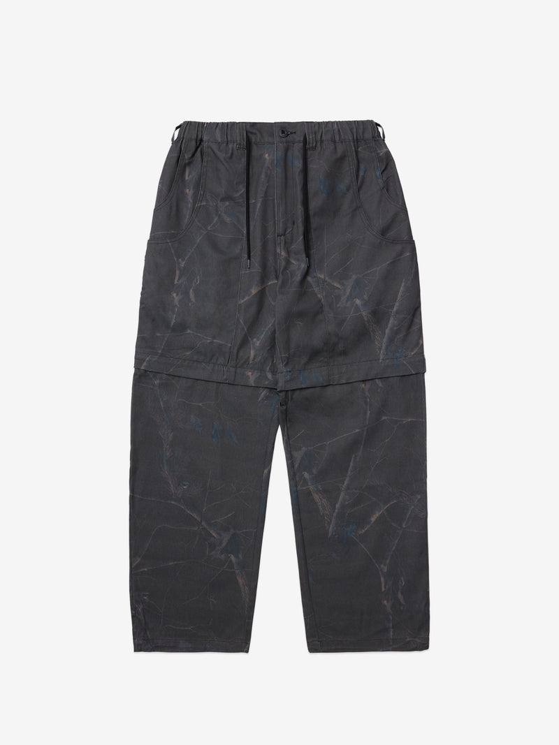 Tree Camo Convertible Field Trousers - Midnight