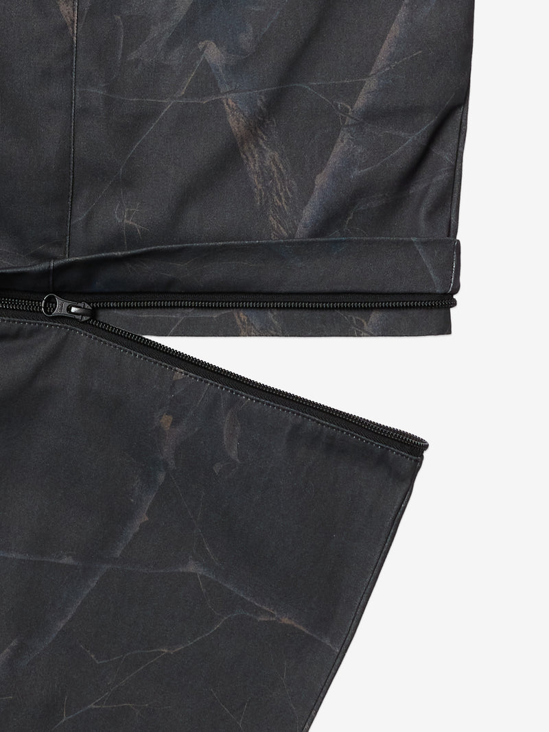 Tree Camo Convertible Field Trousers - Midnight