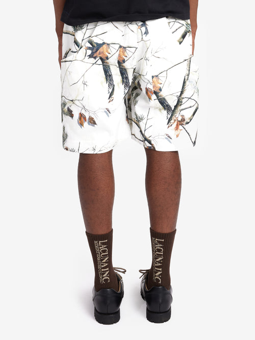 Tree Camo Field Shorts - Snow