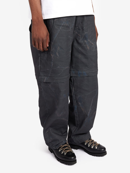Tree Camo Convertible Field Trousers - Midnight