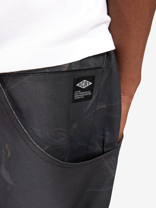 Tree Camo Convertible Field Trousers - Midnight