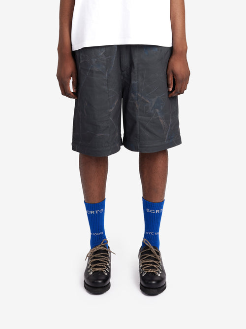 Tree Camo Convertible Field Trousers - Midnight